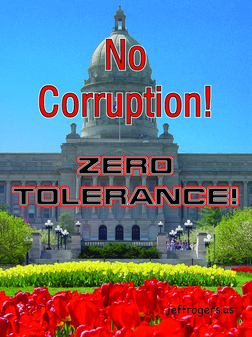 No Corruption, zero tolerance